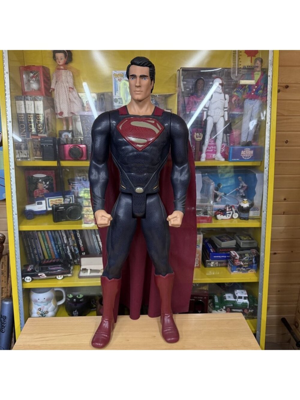 Jakks Pacific Superman 31" Man of Steel DC Comics Collectible Action Figure